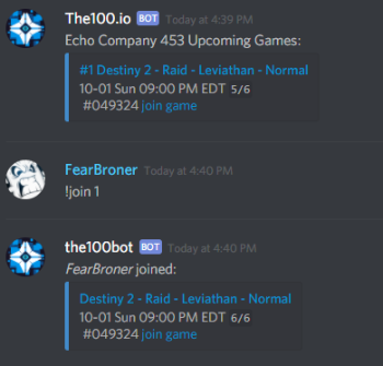 Halo 5: Guardians Discord Bot Join